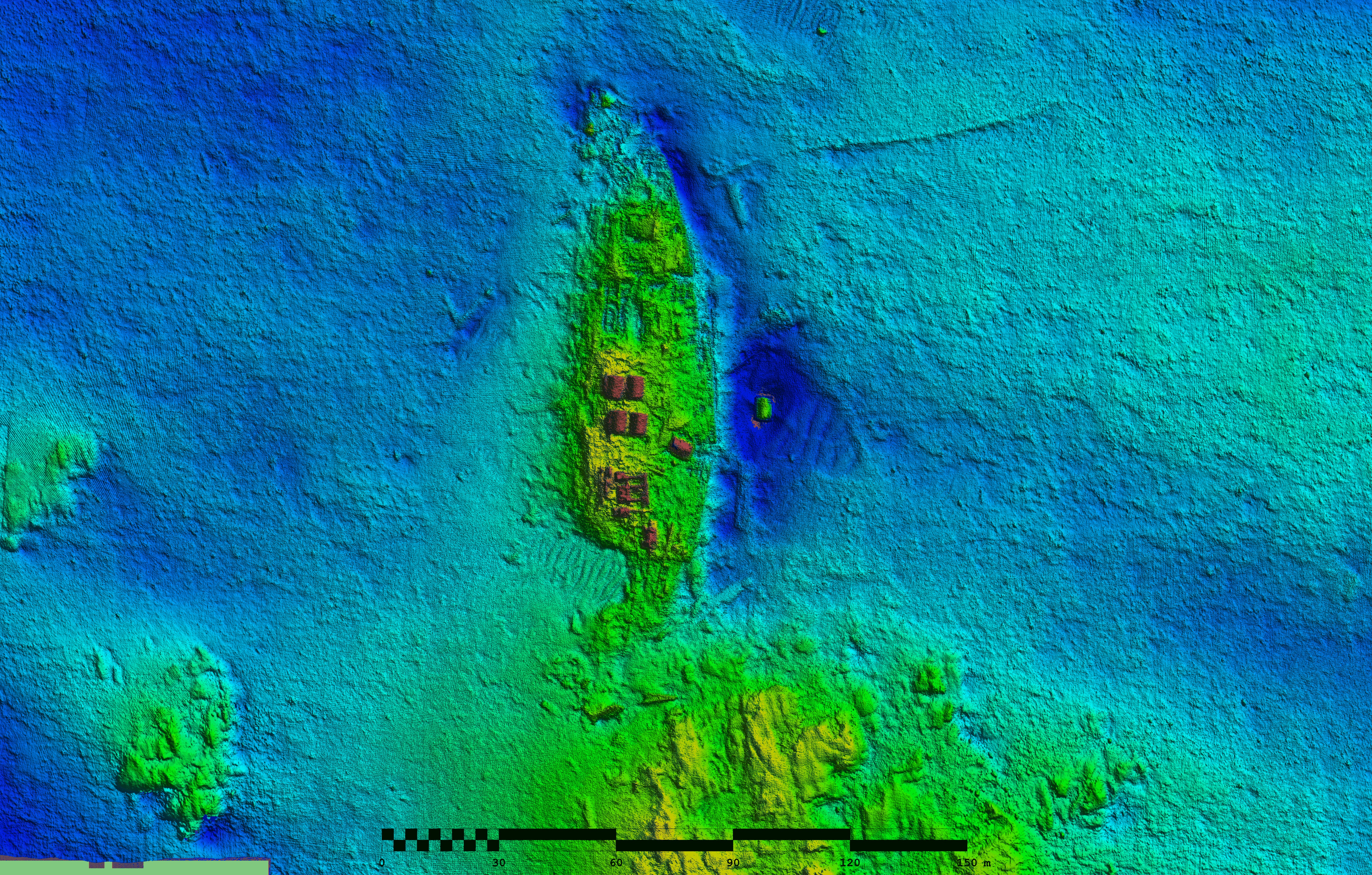 SS Laurentic — INFOMAR sonar-derived seabed survey