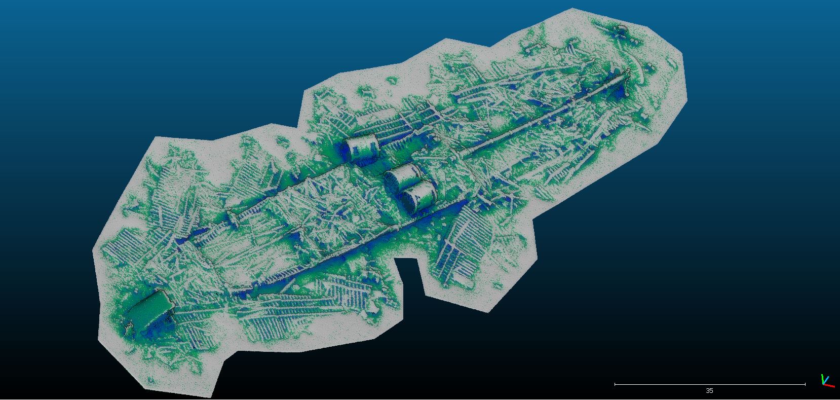 SS Manchester Merchant — INFOMAR sonar-derived seabed survey