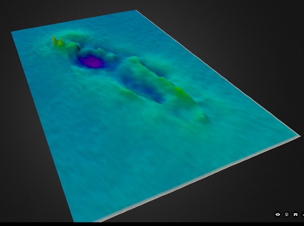 Bougainville — INFOMAR sonar-derived seabed survey