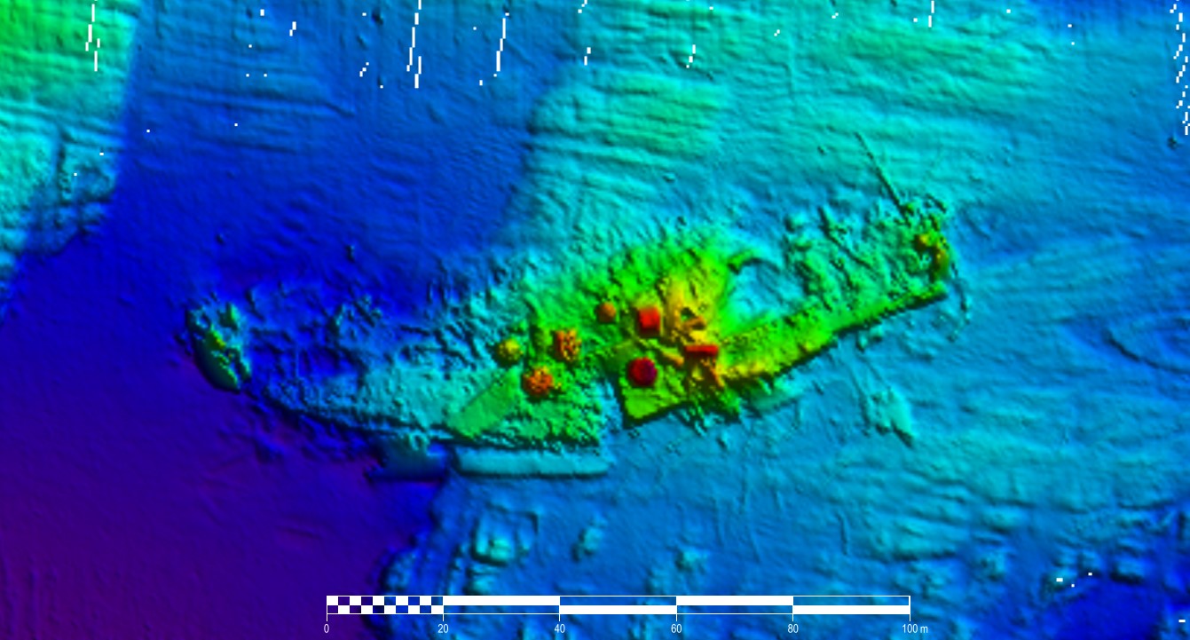 SS Folia — INFOMAR sonar-derived seabed survey