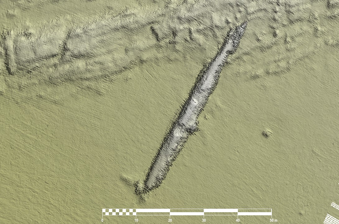 U260 — INFOMAR sonar-derived seabed survey