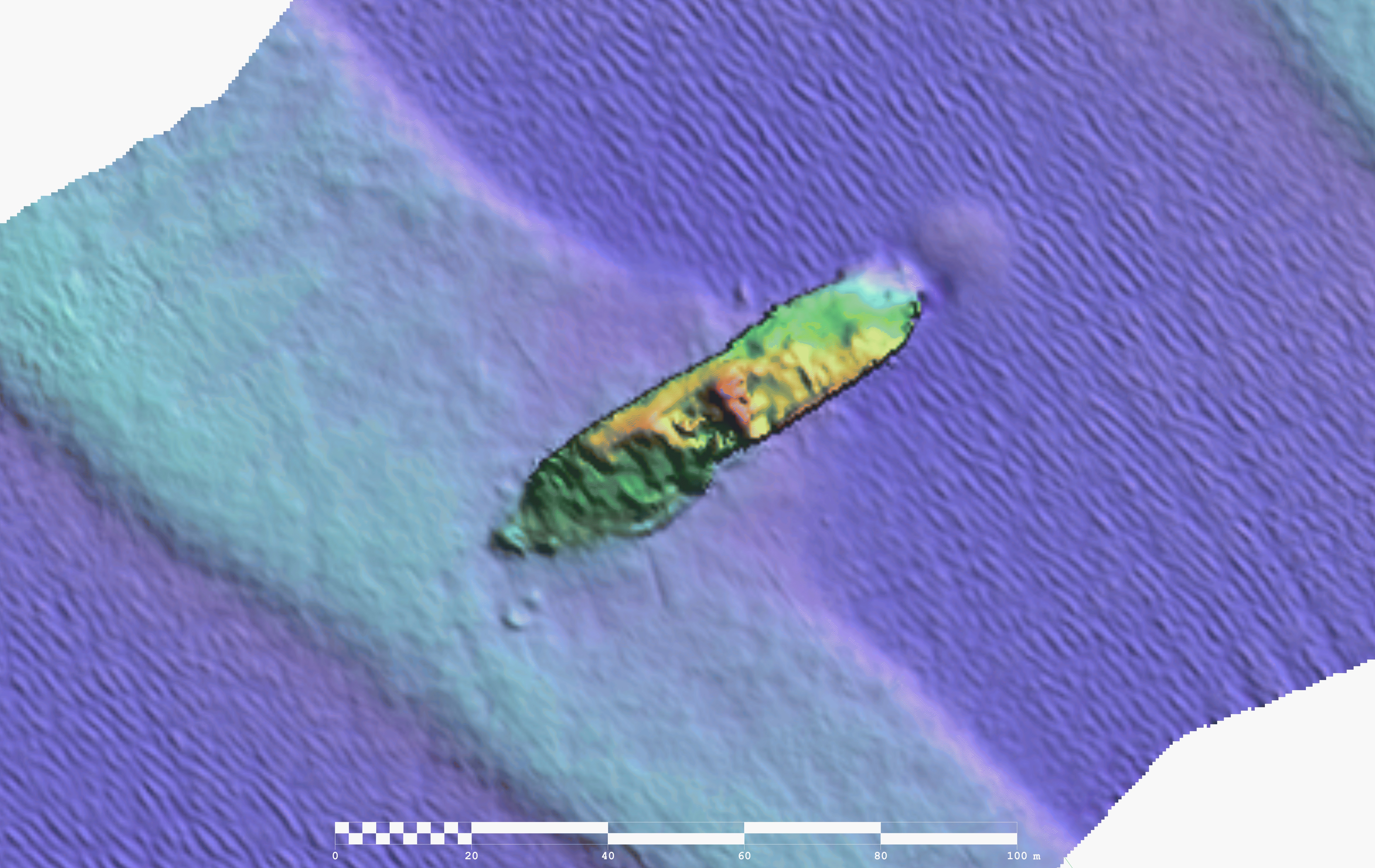 Indrani (Possibly) — INFOMAR sonar-derived seabed survey