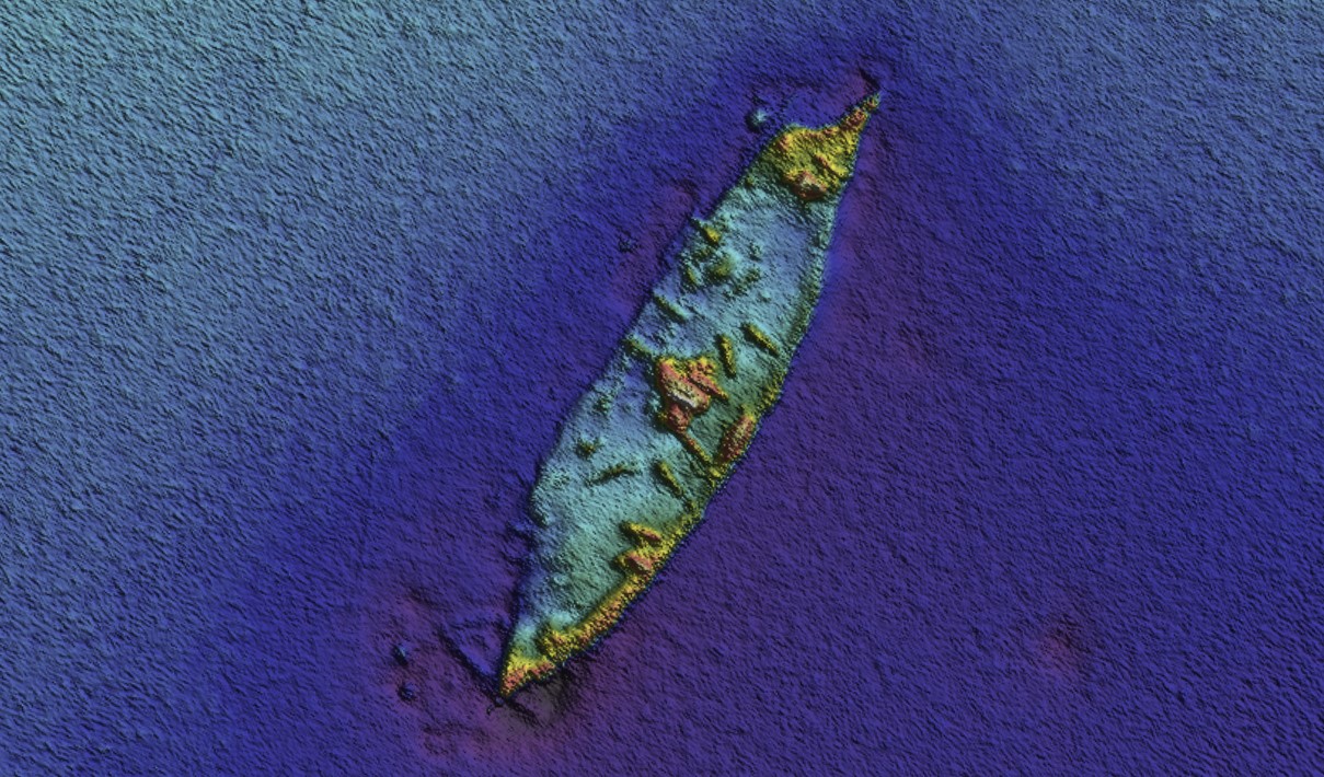 La Surveillante — INFOMAR sonar-derived seabed survey