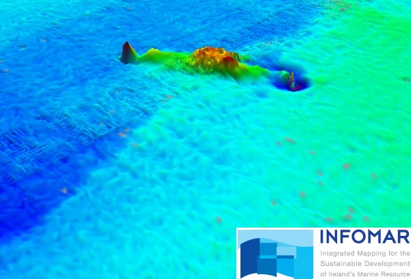 HMS Audacious — INFOMAR sonar-derived seabed survey