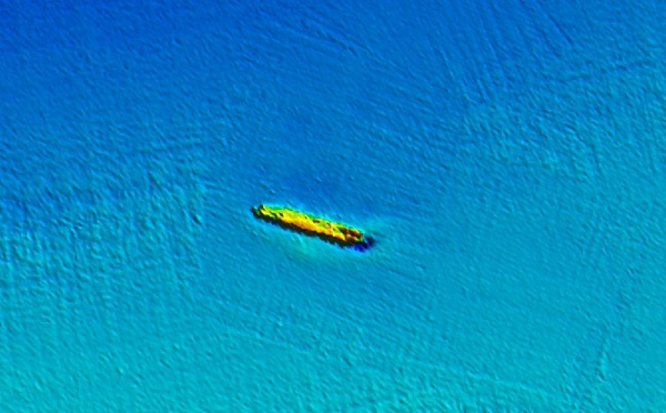 HMS Transylvania — INFOMAR sonar-derived seabed survey