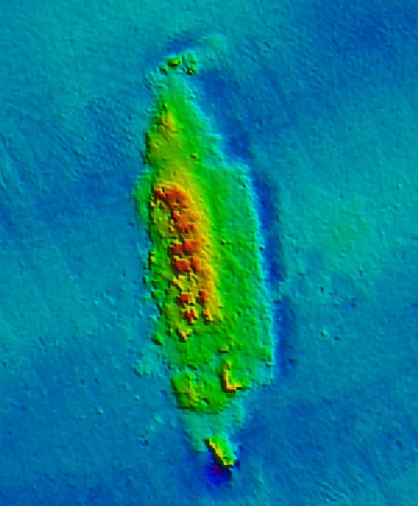 Justicia — INFOMAR sonar-derived seabed survey