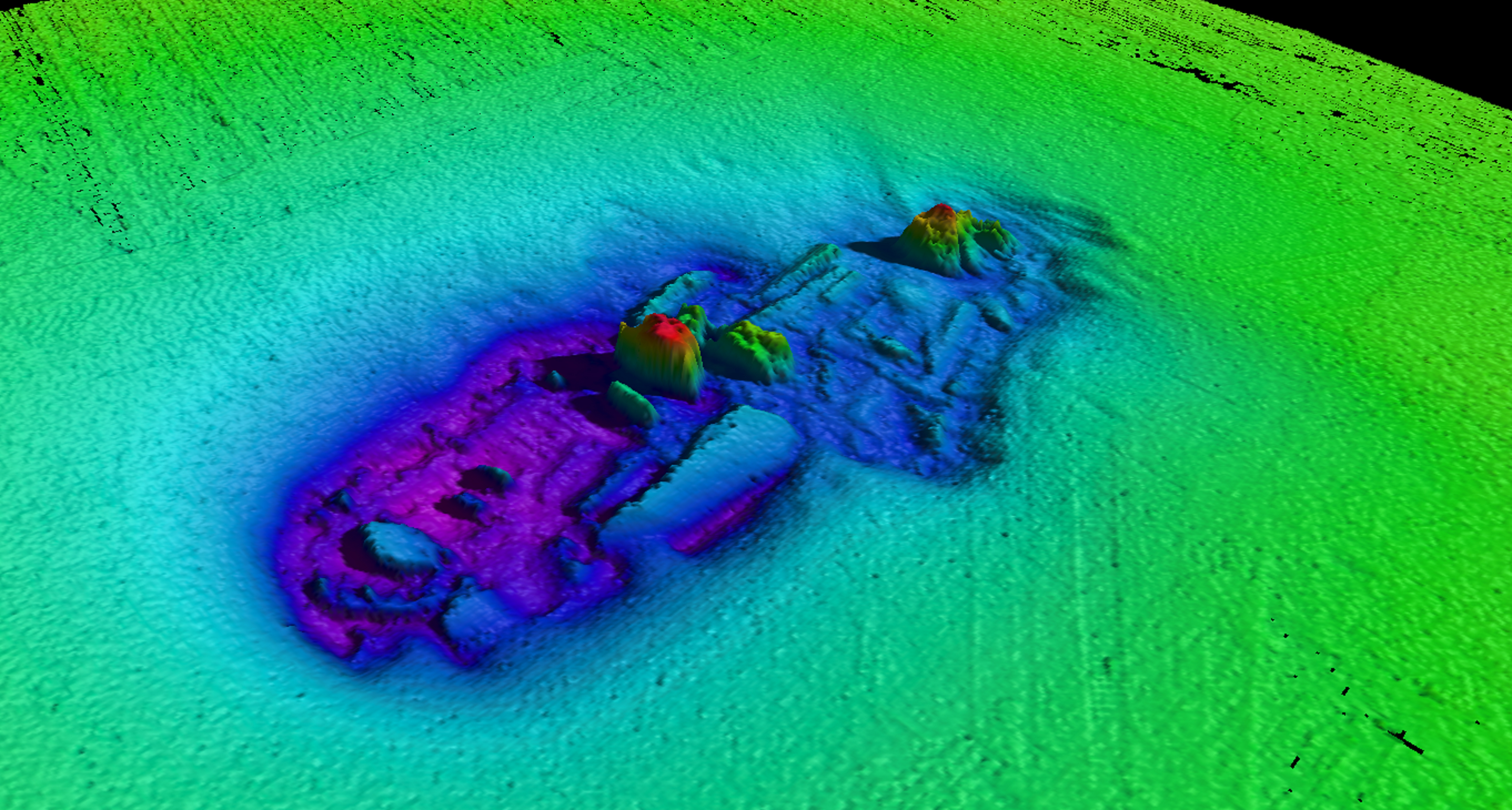 SS Lismore — INFOMAR sonar-derived seabed survey