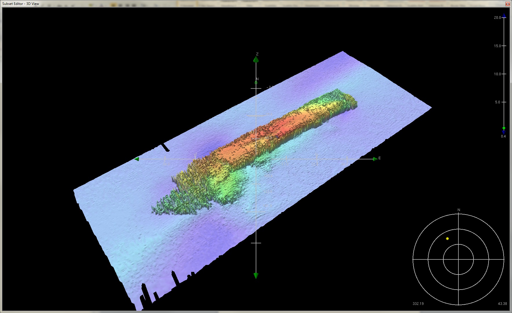 Grainville — INFOMAR sonar-derived seabed survey