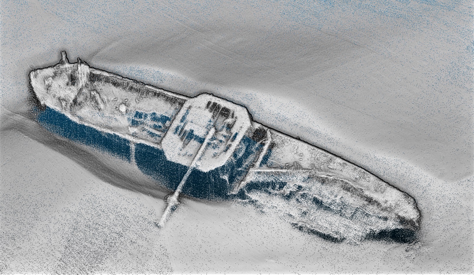 HMS Vanguard — INFOMAR sonar-derived seabed survey