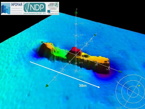 Ogano — INFOMAR sonar-derived seabed survey