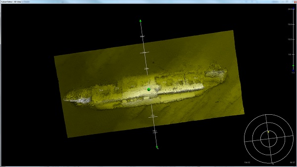SS Minnehaha — INFOMAR sonar-derived seabed survey