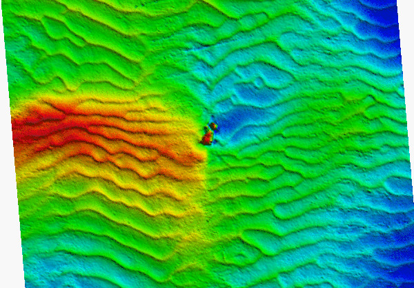 HMD Deliverer — INFOMAR sonar-derived seabed survey