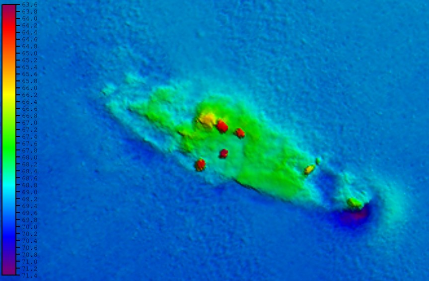 Karina — INFOMAR sonar-derived seabed survey