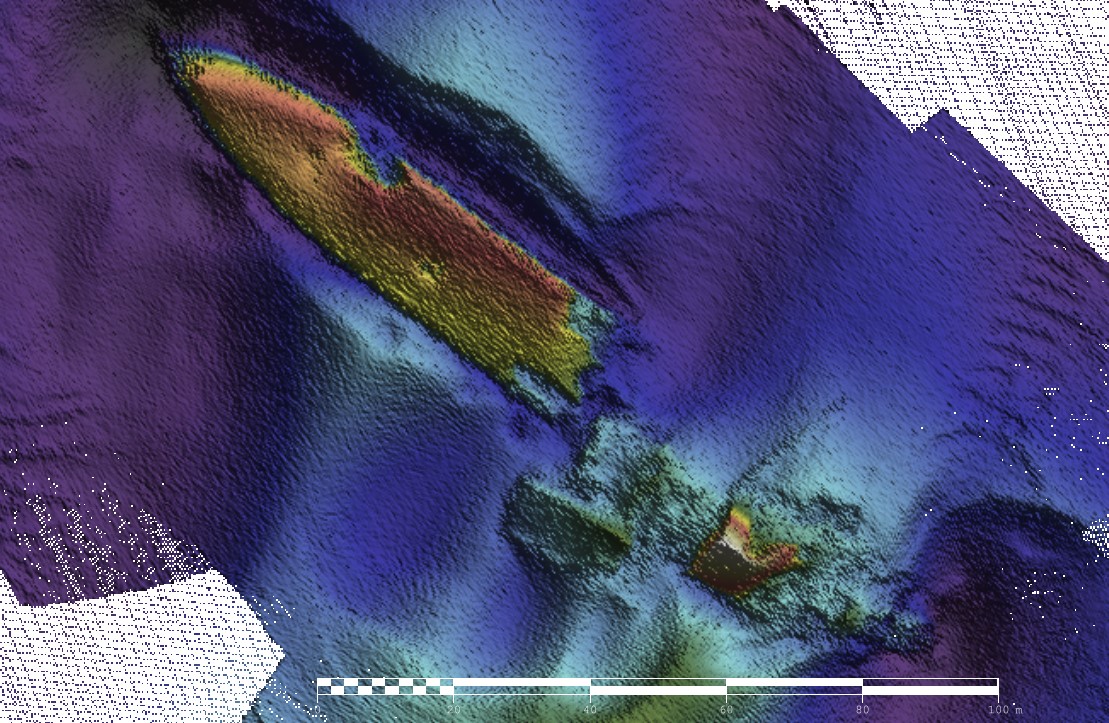 Hildefjord — INFOMAR sonar-derived seabed survey