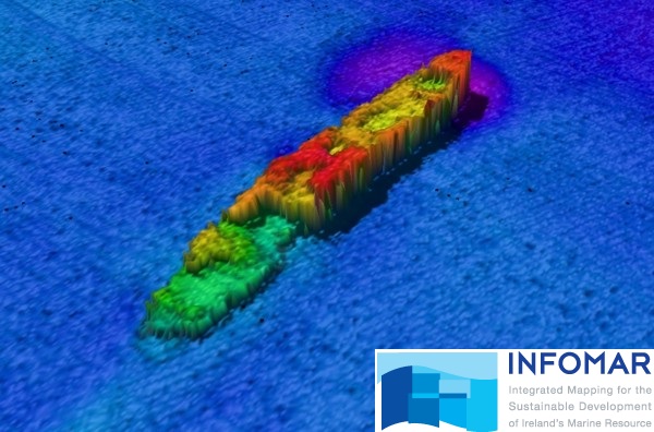 SS Atxeri Mendi — INFOMAR sonar-derived seabed survey