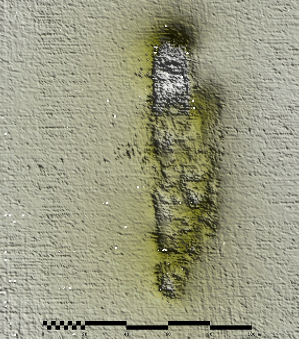SS Malmanger — INFOMAR sonar-derived seabed survey