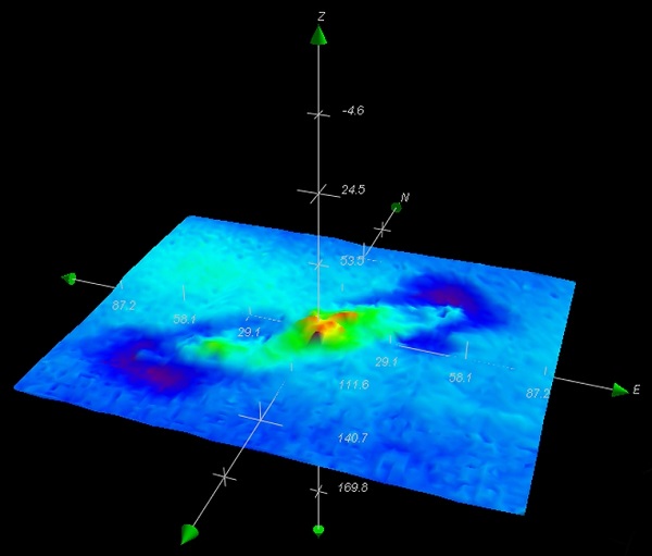 Unidentified wreck — INFOMAR sonar-derived seabed survey